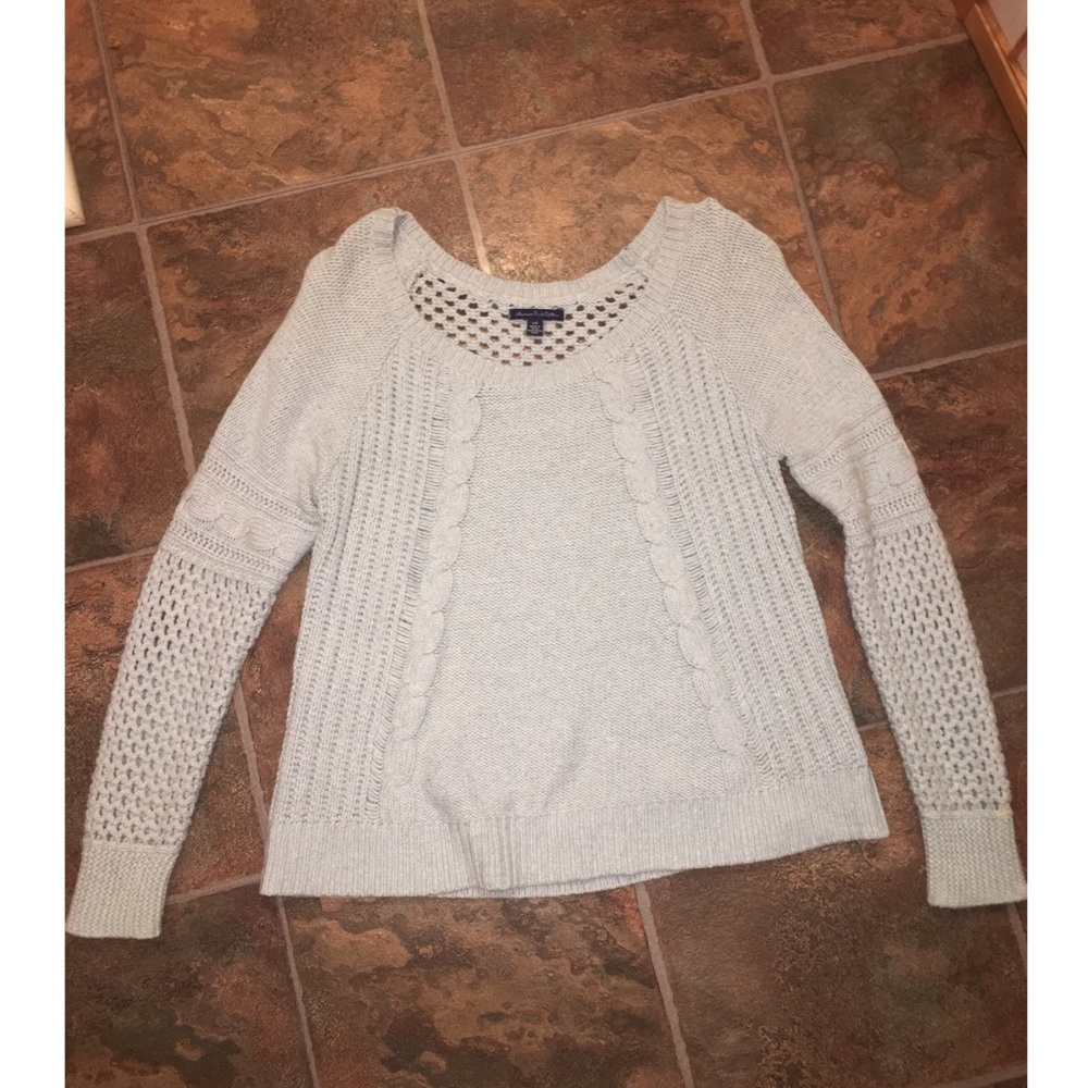 Light blue sweater